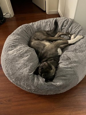 Furhaven Round Plush Ball Dog Bed : Target