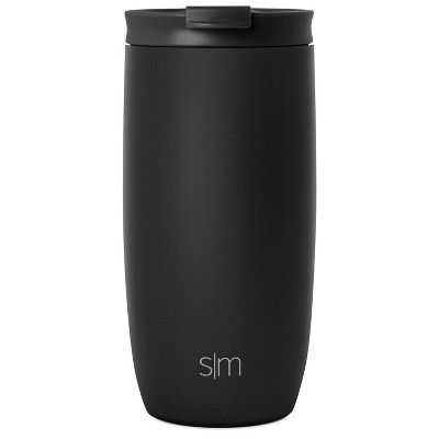 Simple Modern Voyager 16oz Stainless Steel Travel Mug with Insulated Flip  Lid Powder Coat Almond Birch