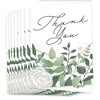 Big Dot of Happiness Boho Botanical - Greenery Party Thank You Cards (8 count) - 2 of 4