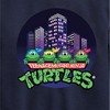 Boys' - Teenage Mutant Ninja Turtles - City Scape With Turtles Graphic Long Sleeve Fleece Sweatshirt - 2 of 4