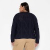 Women's Crewneck Cotton Cable Pullover Sweater - Wild Fable™ - 3 of 3