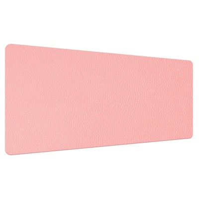 Unique Bargains PU Leather Dual Side Waterproof Mouse Pad Desk Protector 1 Pc