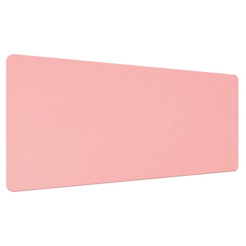 Arm rest & Table cover, pink matt !~ cute and fun logo work station (N
