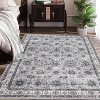 Area Rugs - Machine Washable, Vintage Boho Design, Large Size, Non Slip, Soft Distressed Low Pile Carpet - 3 of 4