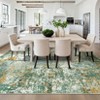 Modern Abstract Rea Rugs for Living Room, Large Washable Bedroom Rug - 4 of 4