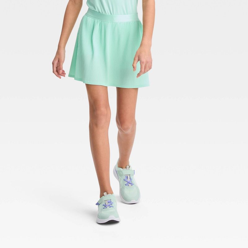 Girls&#39; Pleated Woven Skort - All In Motion™, 1 of 7
