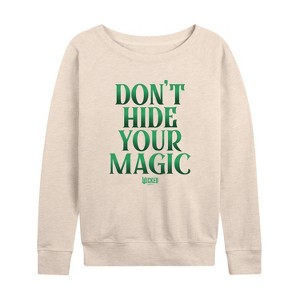 Women's - Wicked - Don't Hide Magic Lightweight French Terry Slouchy - 1 of 4