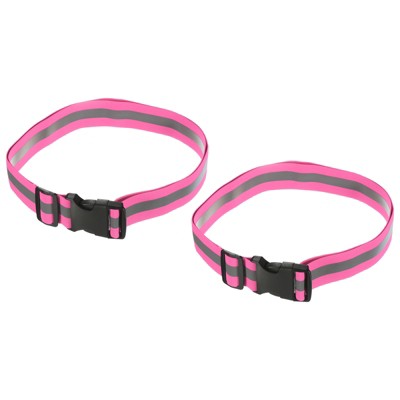 Unique Bargains Running Gear Personal Reflectors High Visibility Belt Bands 2 Pcs
