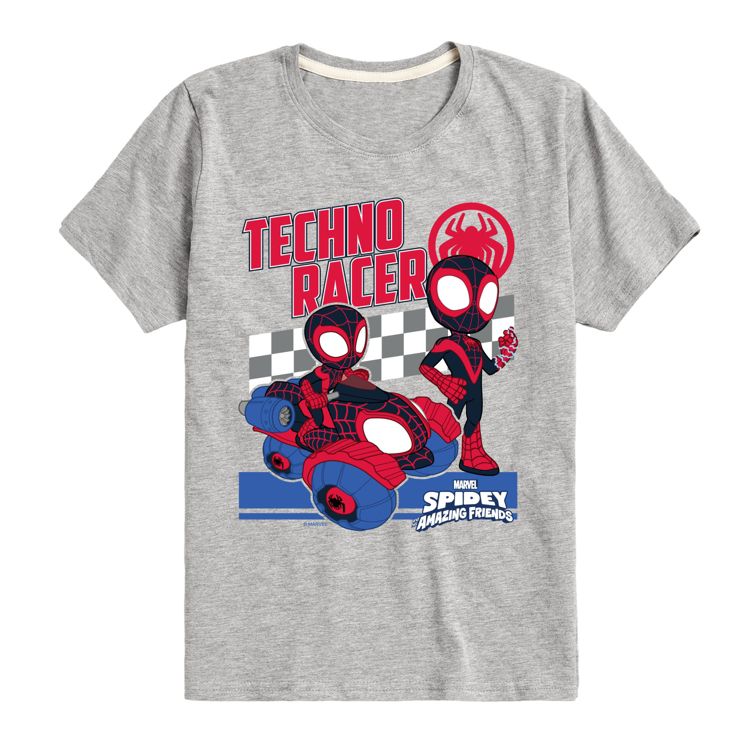 Boys' Marvel Spider-Man And His Amazing Friends Techno Racer Morales ...