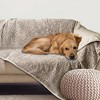 Arlee Home & Pet Waterproof Soft Plush Reversible Furniture Protector Dog and Cat Blanket - 60" x 70" - Dark Taupe - image 3 of 4