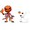 Set of 4 Diecast Figurines (2.5") Tim Burton's "The Nightmare Before Christmas" "Metalfigs" Series by Jada - 4 of 4