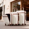 KTMBDW Luggage Set of 3, with USB Port, front opening design Airline Certified Carry on Luggage, ABS Hard Shell Luggage with Spinner Wheels, TSA Lock - 2 of 4