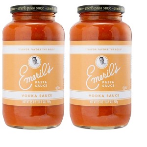 Emeril Lagasse 25 Oz, 2-PK, 4-PK and 6-PK Pasta Sauces : Arrabbiata, Vodka, Homestyle Marinara, Roasted Garlic, Tomato Basil (2-PK Vodka) - 1 of 4