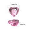 Unique Bargains Acrylic Flat Back Heart Face Painting Jewelry Rhinestone 60 Pcs - 2 of 4