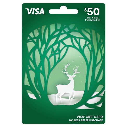 Visa Holiday $50 + $5 Fee Gift Card - image 1 of 1