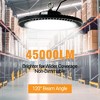 DAKAFUL UFO LED High Bay Light,11.6-15.7in Dimmable 240-400W/5000K/36000-60000LM LED Light,Industrial Lighting for Warehouse,Factory,Shop - 4 of 4