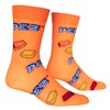 Crazy Socks, Pez Candies, Funny Novelty Socks, Large - image 2 of 4