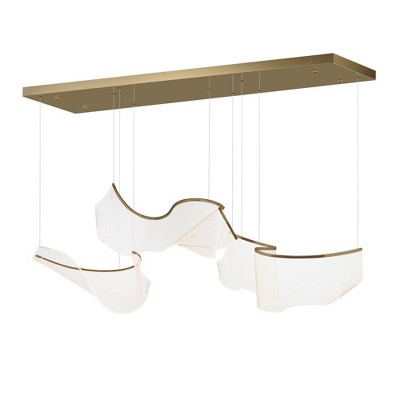 ET2 Lighting Rinkle 3 - Light Pendant in  French Gold