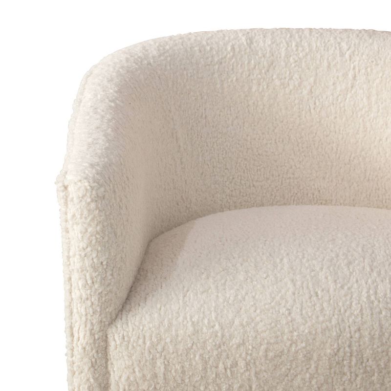Skyline Furniture Deco Chair in Sheepskin Natural Cream, 6 of 9