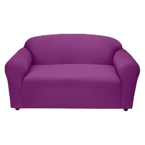 Purple Jersey Loveseat Slipcover - Madison Industries