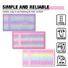 Generic 3 Pack Rainbow Kids Wallet - Little Girls & Teens with Zipper, RFID Novelty Wallet - 4 of 4