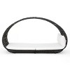 Curved Rattan Daybed with Cushions and Canopy, 2-Person Patio Lounger with Metal Frame, Outdoor Lounge Seating for Garden or Pool-The Pop Home - 4 of 4