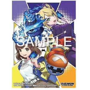 Bandai Digimon Card Game Official Card Sleeves - Arisa Kinosaki and Violet Inboots 2025 (60-Pack) - 1 of 1