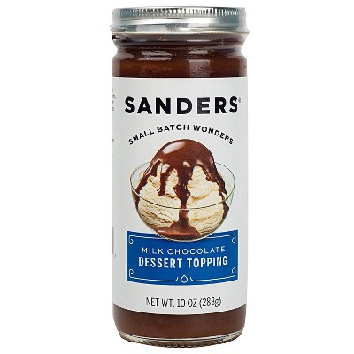 Sander's Milk Chocolate Hot Fudge Topping - 10oz