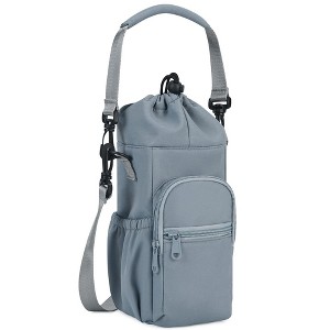 BABYYER Large Capacity Portable Water Bottle Bag 32oz 40oz Insulated Water Bottle Carrier Sling Bag with Strap and Phone Pocket - 1 of 4