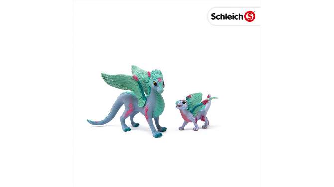Schleich Flower Dragon and Baby, 2 of 5, play video