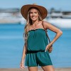Women's Breezy Strapless Cover Up Romper for Effortless Beach Style - Cupshe - 2 of 4
