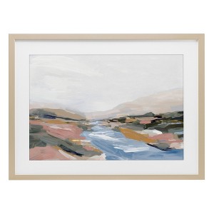 Stupell Industries Vibrant Landscape Fade Framed Print Under Glass - 1 of 4