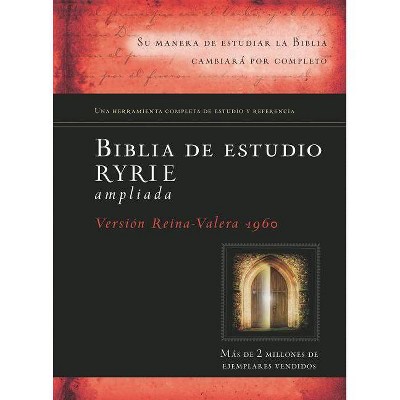 Biblia de Estudio Ryrie Ampliada-Rvr 1960 - by  Charles Ryrie (Hardcover)