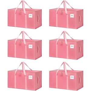 Moving Bags Heavy Duty Lavender Purple – Large Packing Bags for Moving, Extra Large Storage Totes with Zippers - 1 of 4