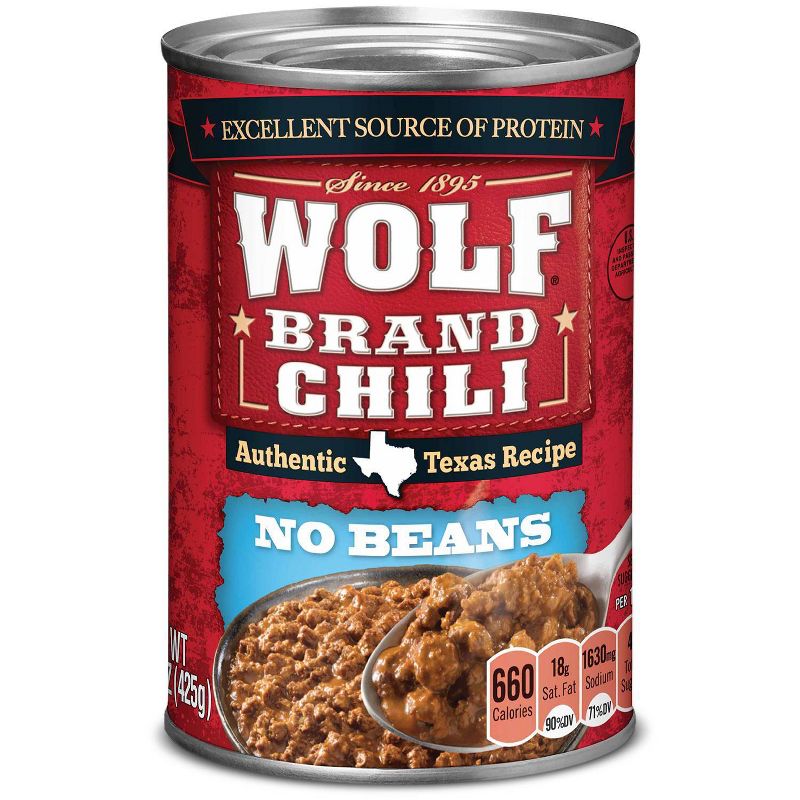 Wolf Brand No Beans Chili - 15oz, 2 of 6