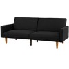 XIYUYEU Modern Adjustable Sofa Bed Convertible Folding Couch with Wooden Leg for Apartment, Living Rooms - 2 of 4