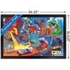 Trends International Mattel Hot Wheels - Awesome Around Every Corner Framed Wall Poster Prints - 3 of 4
