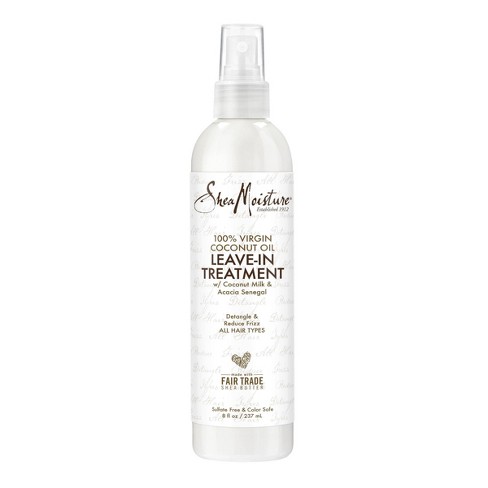 Sheamoisture 100 Virgin Coconut Oil Leave In Treatment 8 Fl Oz