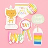 Live Life Happy Ephemera Cardstock Die-Cuts 40/Pkg-Phrase W/Foil Accents - 3 of 3