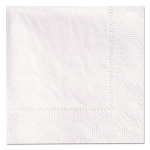 Hoffmaster Beverage Napkins, 2-Ply, 9 1/2 x 9 1/2, White, 3000/Carton - 1 of 1