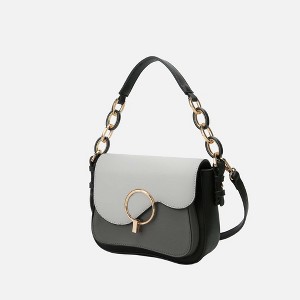 MKF Collection Fantasia Solid Vegan Leather  Women's Crossbody Bag by Mia K - 1 of 4