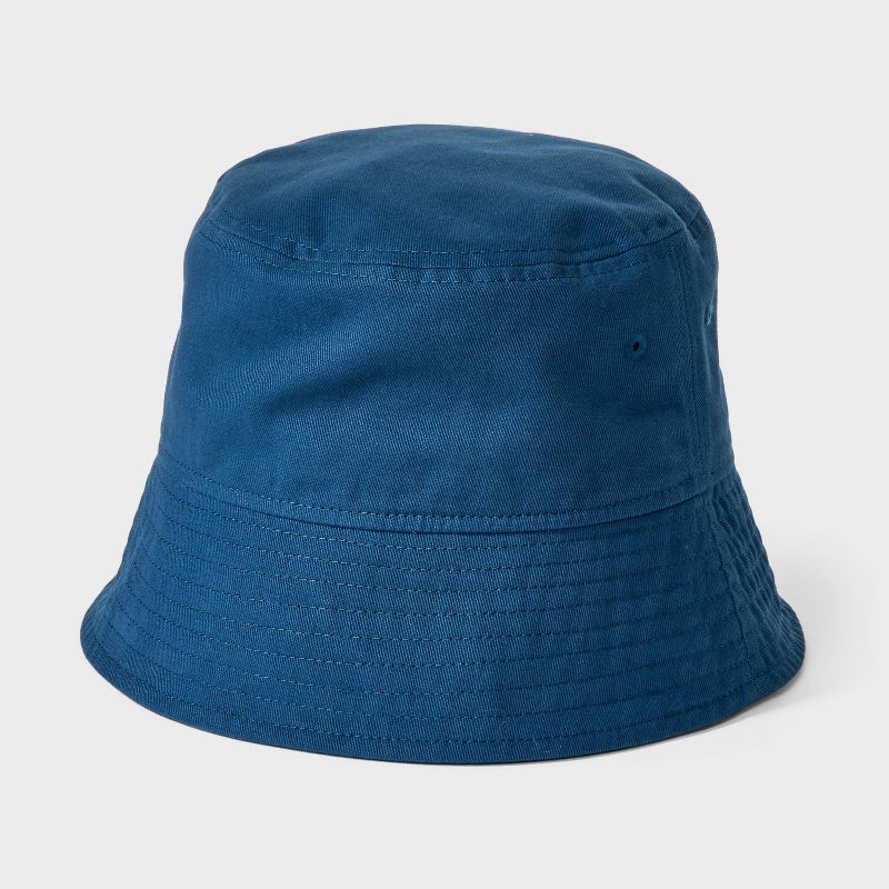 Men's Cotton Bucket Hat - Goodfellow & Co™ Blue, 1 of 6