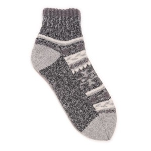 MUK LUKS Women's Heat Retainer Mini Crew Sock - 1 of 3