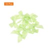 Unique Bargains Fabric Craft DIY Gift Packaging Accessories Satin Mini Ribbon Bows 10 Pcs - 4 of 4
