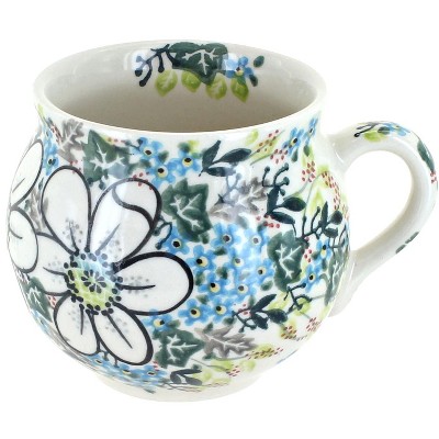 Blue Rose Polish Pottery Ariel Bubble Mug