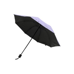 Unique Bargains Portable Umbrella 8-Rib Cute Design Manual Sun Protection Impact Cloth Vinyl 39.37"x27.17" 1 Pcs - 1 of 4