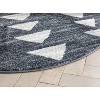 Well Woven Tango Geometric Triangle Stain-resistant Area Rug - 4 of 4