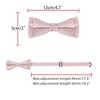 INSPIRE CHIC Men's Jacquard Adjustable Strap Pre-tied Bow Ties for Elegant Wedding - 3 of 4