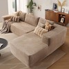 HOMLUX L Shape Modular Sectional Sofa Couch, Deep Seat Modern Minimalist Couches for Living Room - 2 of 4