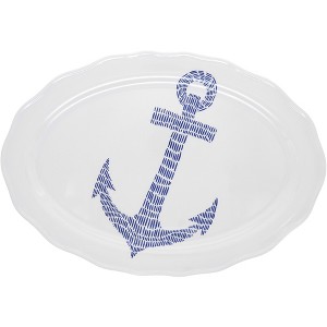 Pavilion Gift Company - Lake - 20" Melamine Serving Tray - Serving Trays - 1 of 4